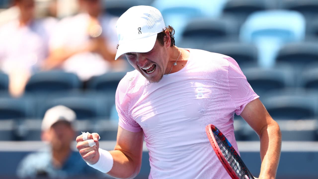 João Fonseca na estreia de Wimbledon (Divulgação)