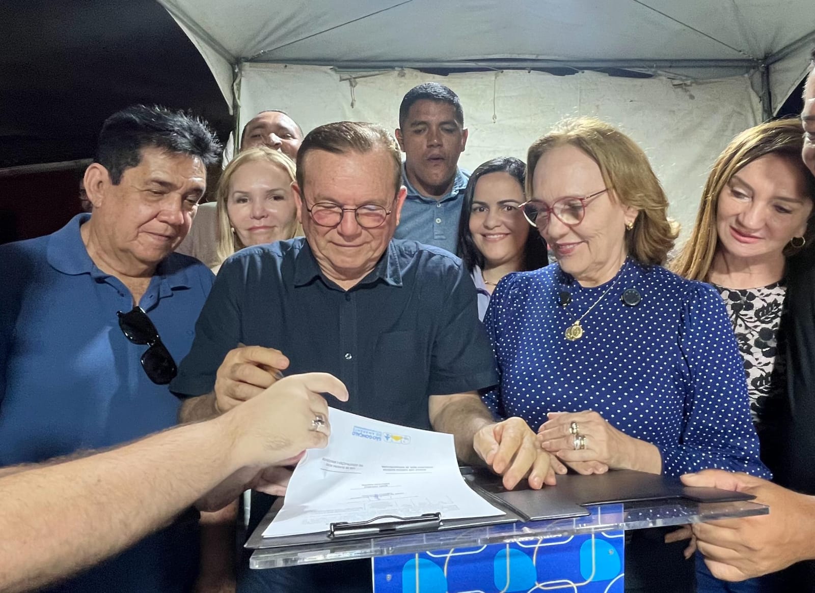Prefeito Jaime Calado autoriza pavimentação da Rua João Araújo de Souza em Serrinha de Cima