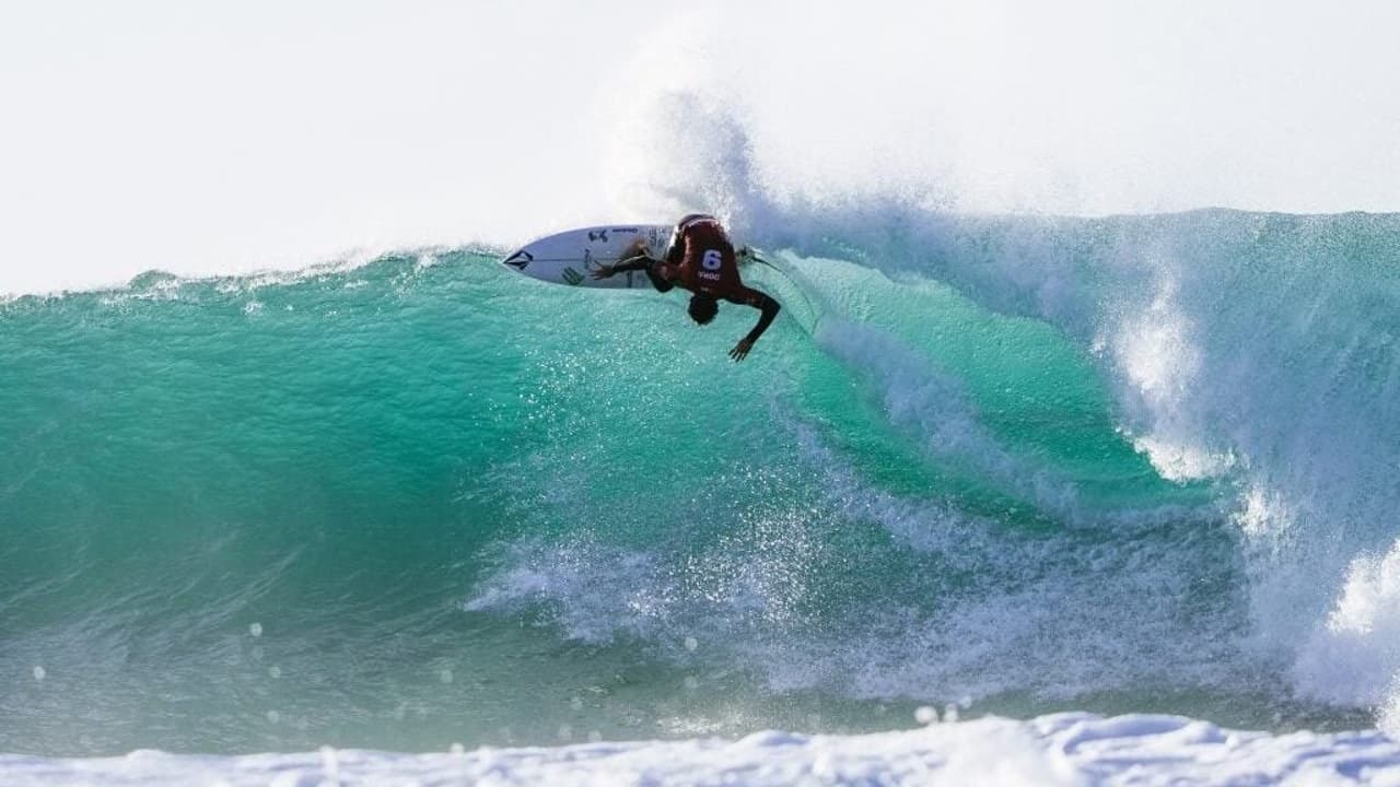 Yago Dora passou de fase em Trestles
