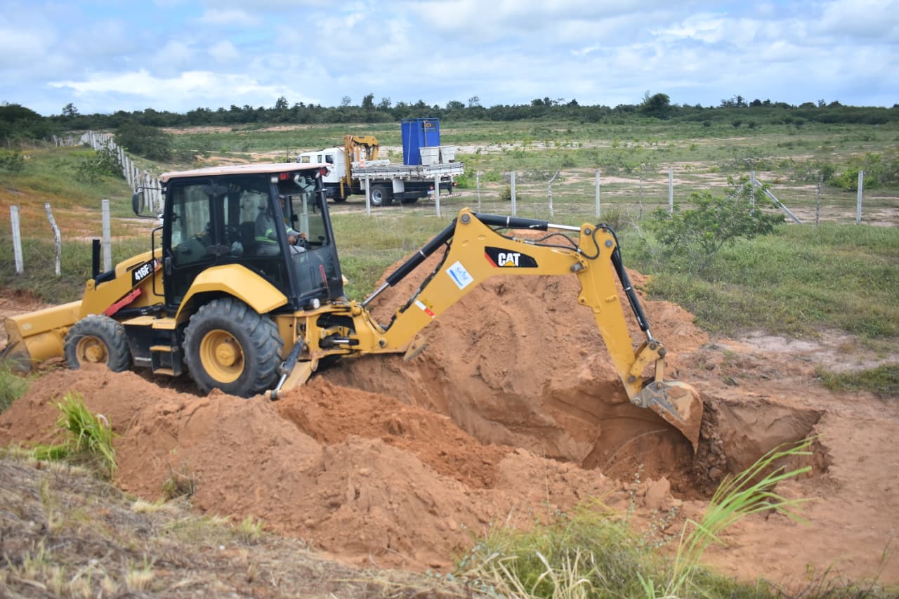 São Gonçalo inicia trabalhos no Distrito Empresarial e já recebe visita de empresário da Indústria Cerâmica interessado em investir no local