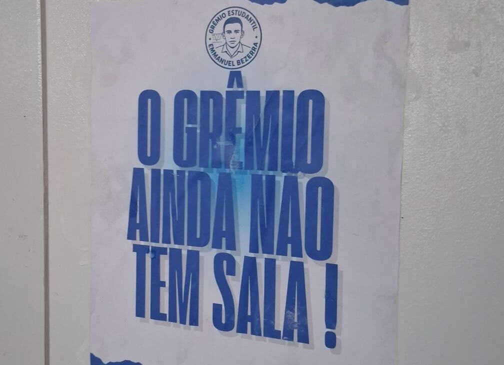 Escola no interior do RN suspende grêmio por reivindicar sala própria