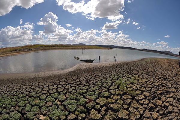 Quase 90% dos municípios do RN apresentaram algum nível de seca em novembro