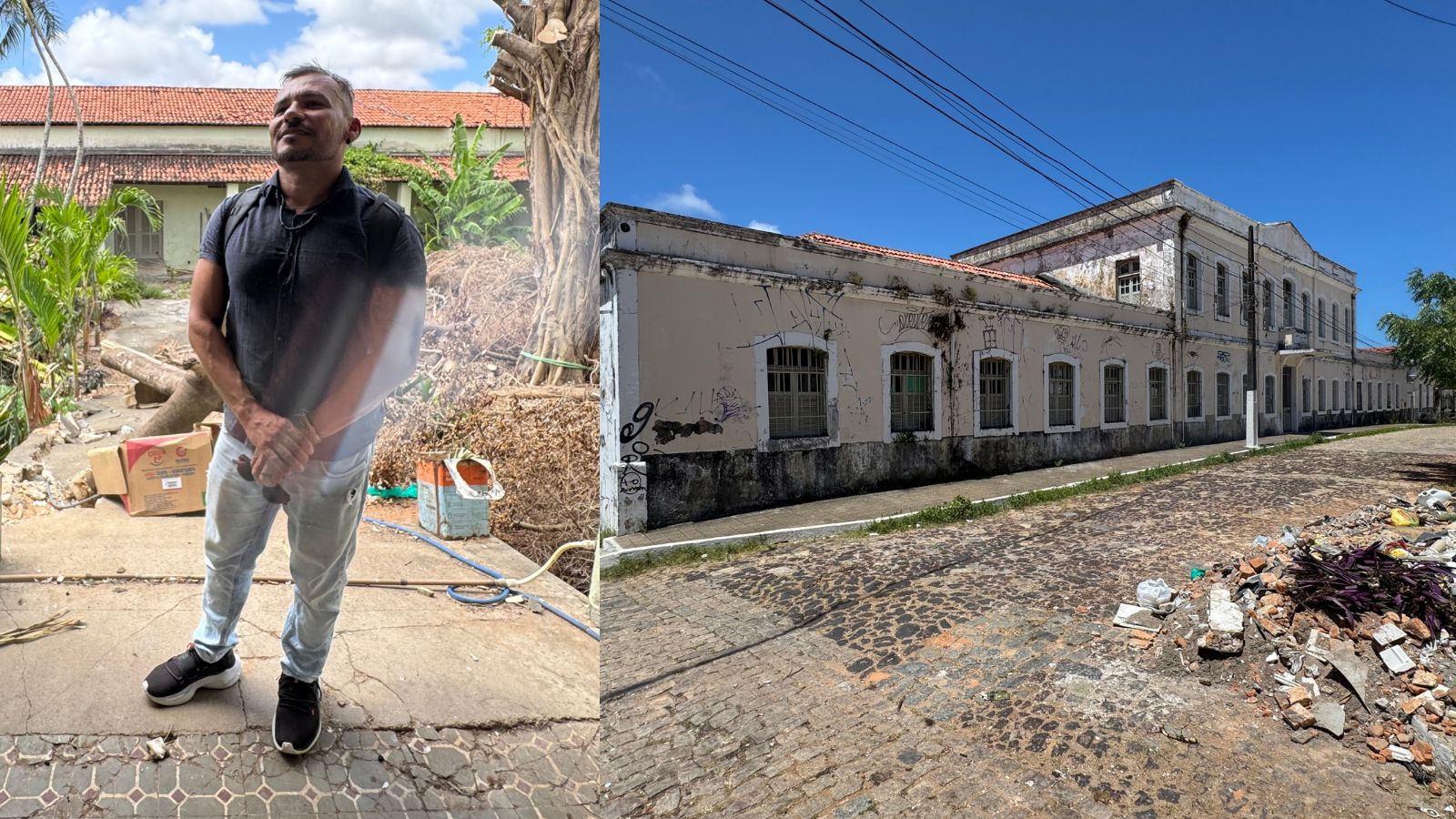 Casa do Estudante do RN: historiador e ex-morador lamenta abandono do prédio