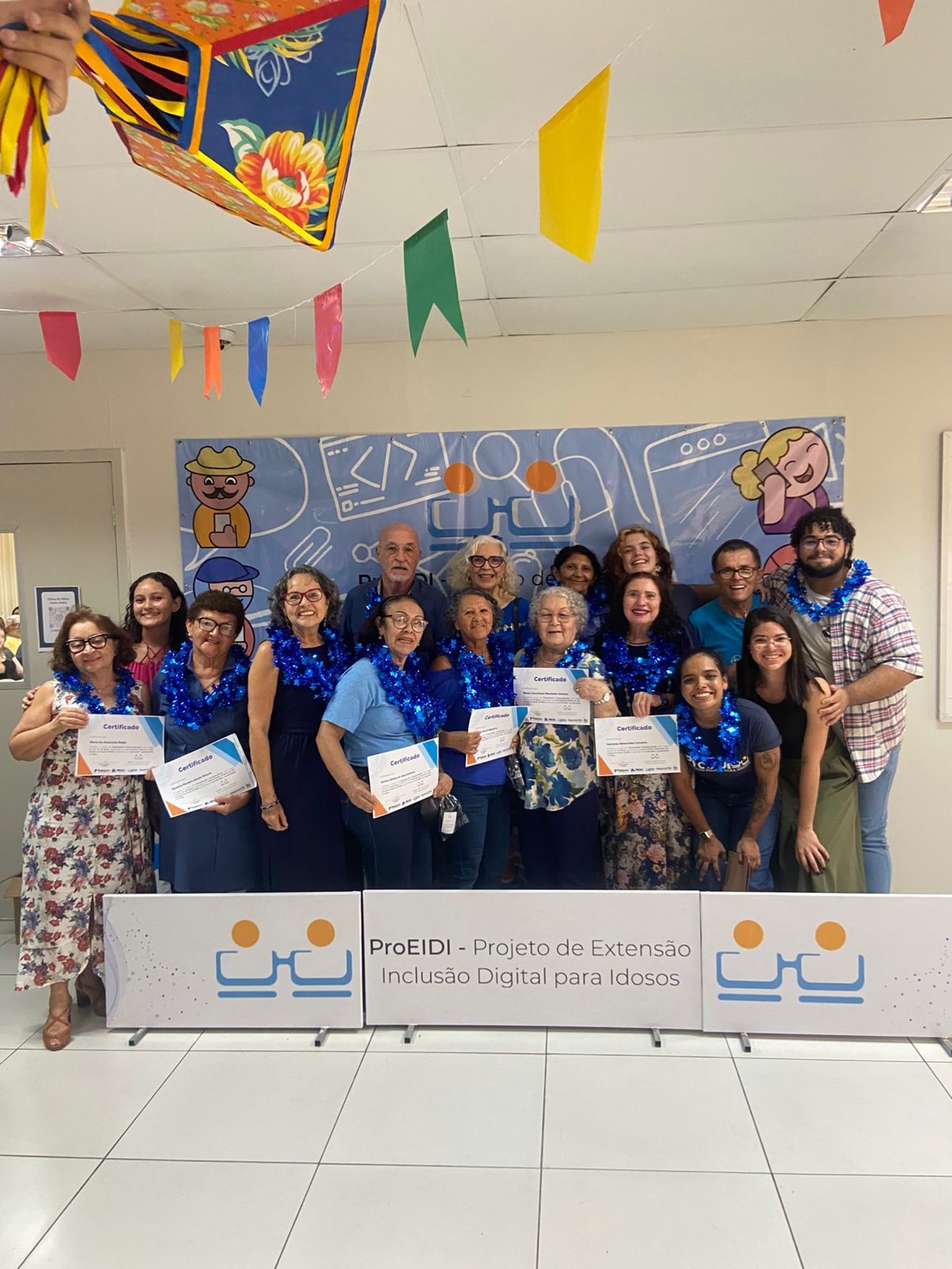 Aos 63 anos, aluna celebra conquista da independência digital na UFRN